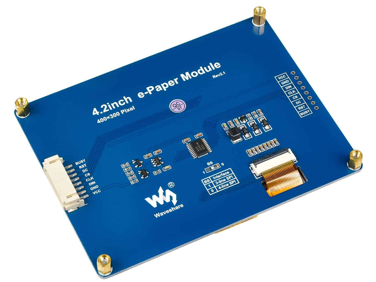 Display E-Ink Waveshare 4.2'' Para Raspberry Pi 400x300 - Image 6