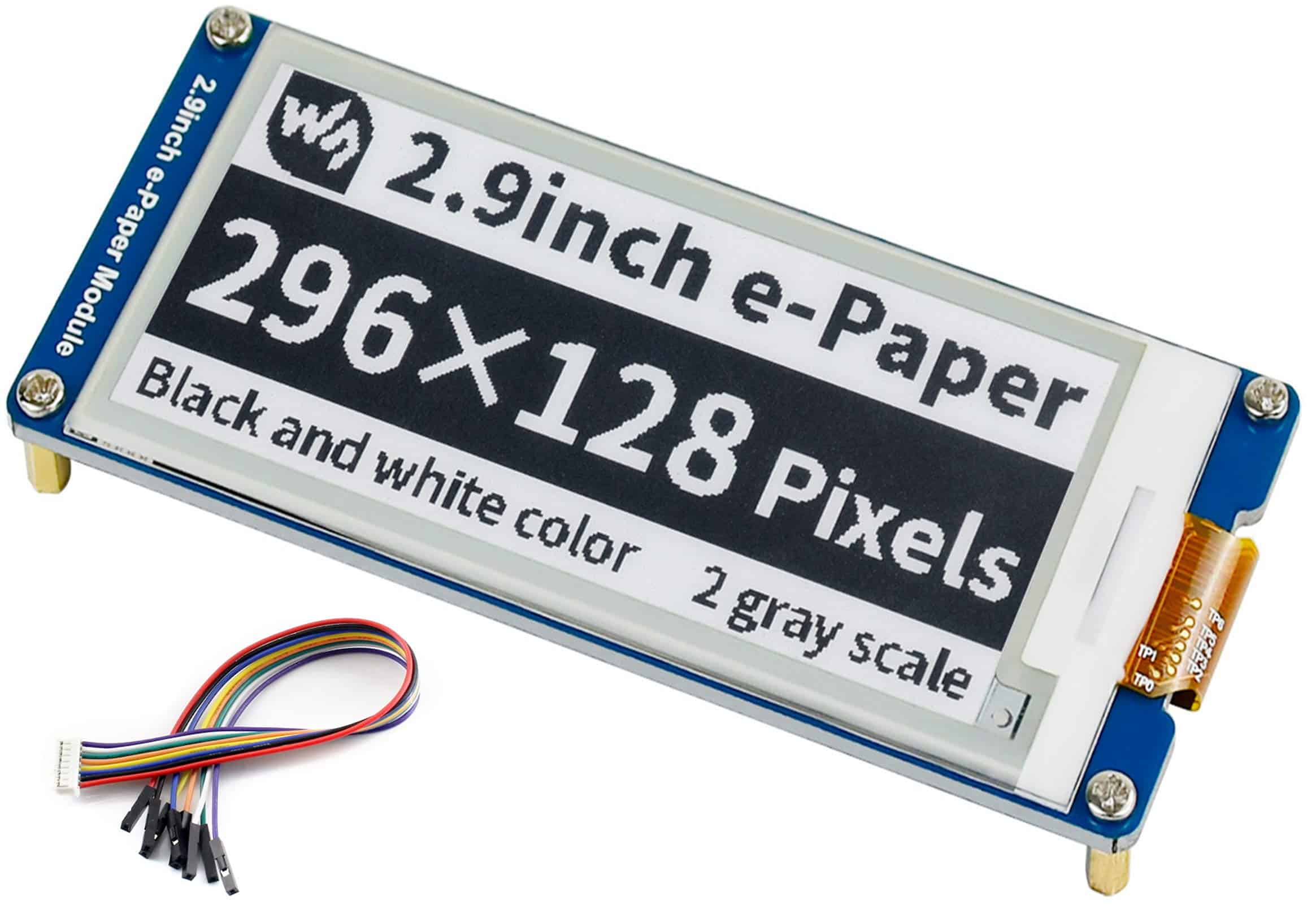 Módulo De Pantalla E-ink De 2.9 Pulgadas 296x128 Píxeles