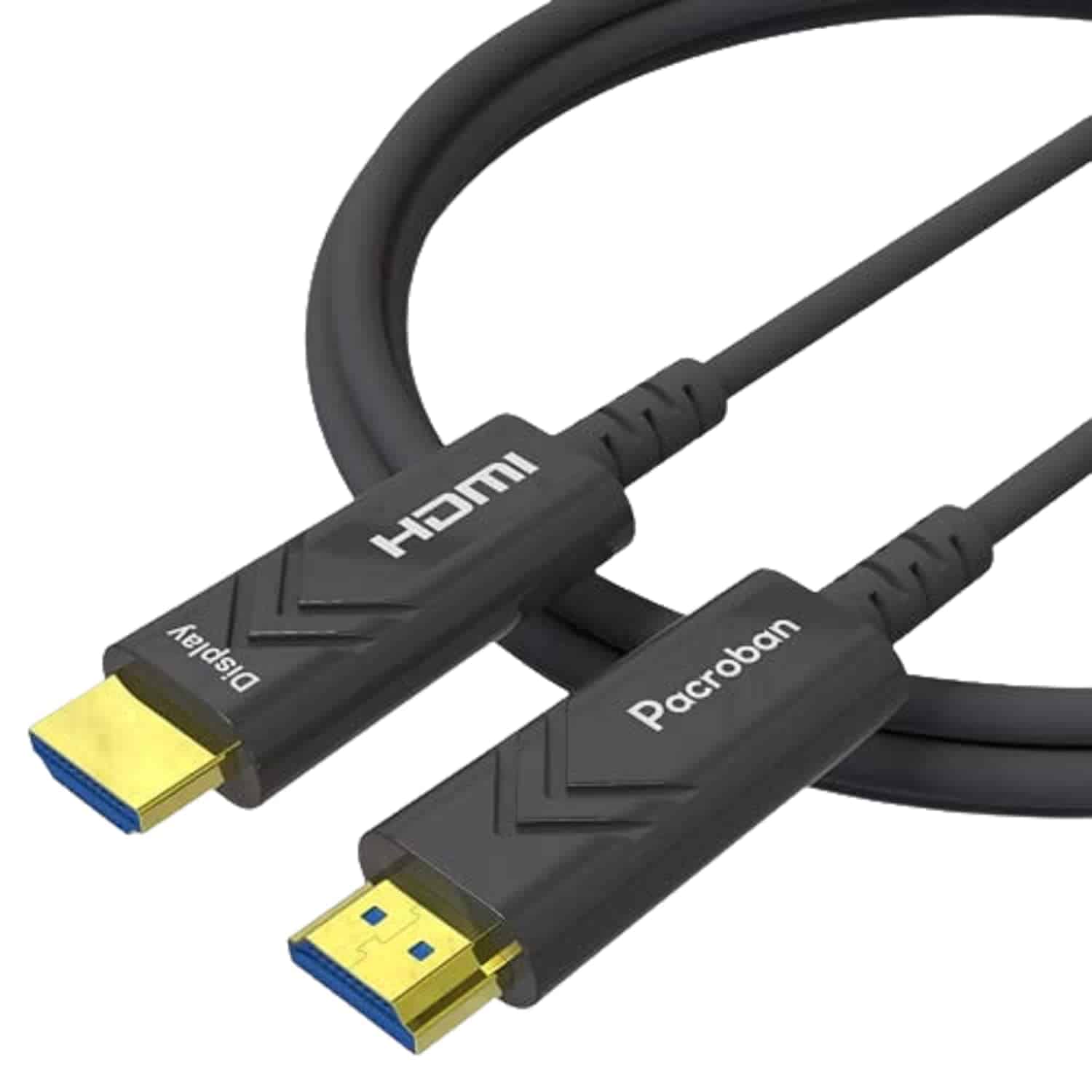 Cable HDMI 2.1 de Fibra Óptica Pacroban 8k 25 pies,