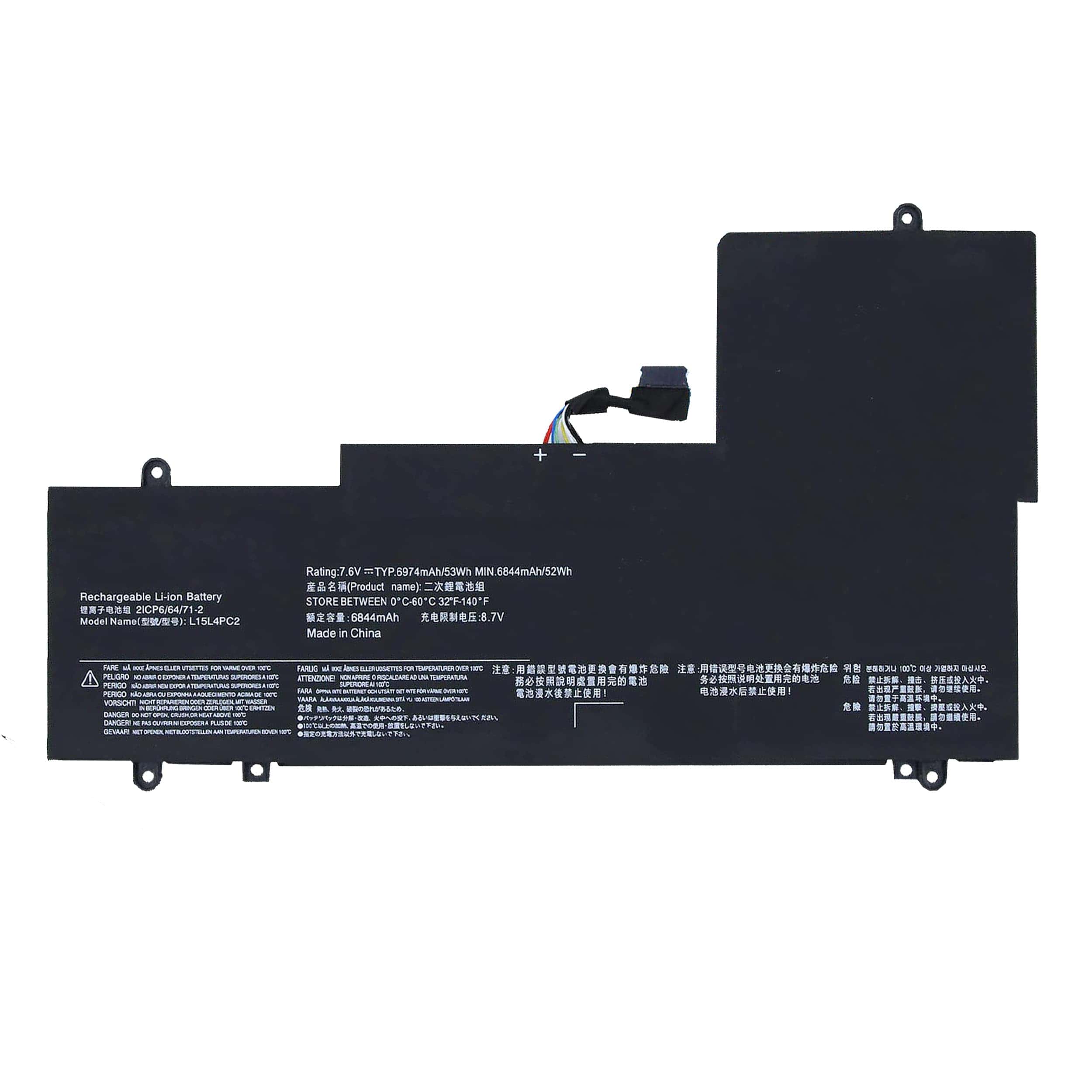 Batería para laptop BOWEIRUI L15L4PC2 L15M4PC2 para Lenovo