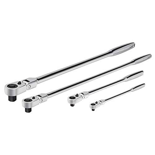 Juego de 4 Llaves de Trinquete de 72 Dientes de Powerbuilt