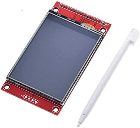 Panel Touch HiLetgo 2.4" LCD 60Hz Secure Digital Card -Rojo