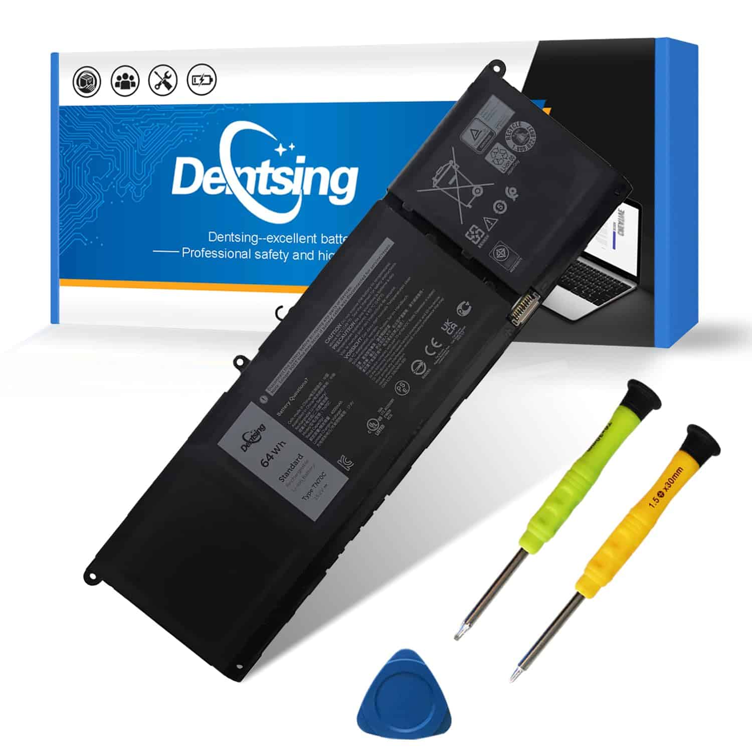 Batería Dentsing TN70C 64Wh Reemplazo para Dell Inspiron