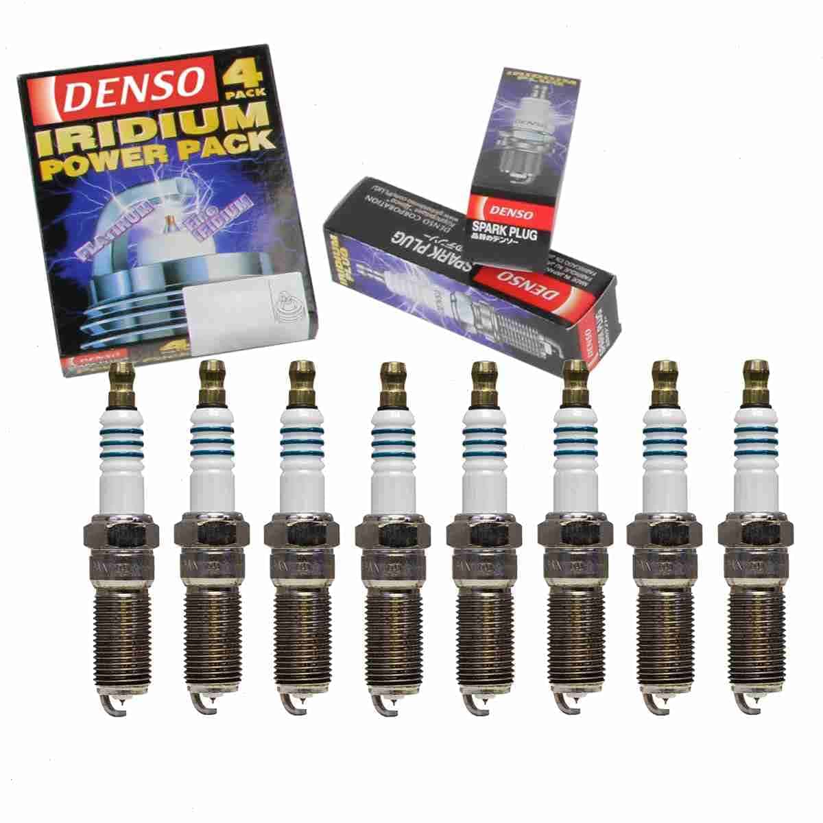8 pc Bujías de Iridio DENSO Power compatibles con Chevrolet