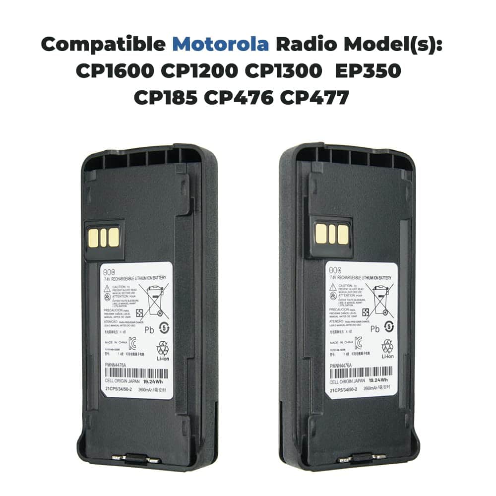 Batería Recargable de Walkie Talkie Vineyuan PMNN4476A - Image 4