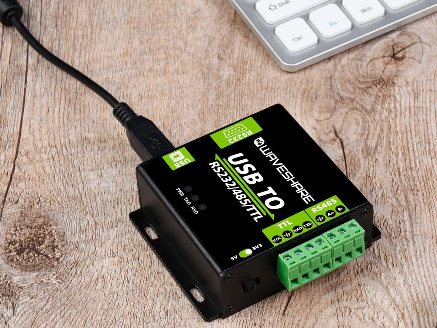 Conversor Aislado Industrial Usb A Rs232/485/ttl(uart) Con - Image 7