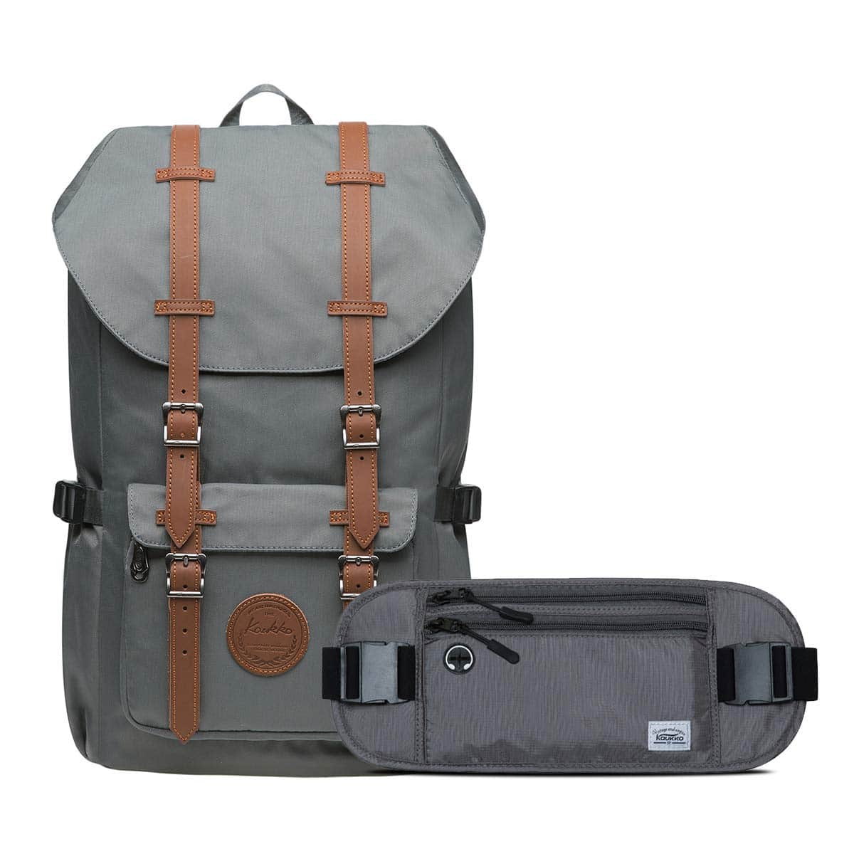 Mochila para Laptop KAUKKO, Mochila de Viaje para Portátil