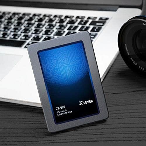 Alternative view of LEVEN JS600 SSD 512GB 3D NAND TLC SATA III Unidad de estado
