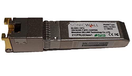 Módulo transceptor de cobre SONICWALL SFP+ 10GBASE-T RJ45