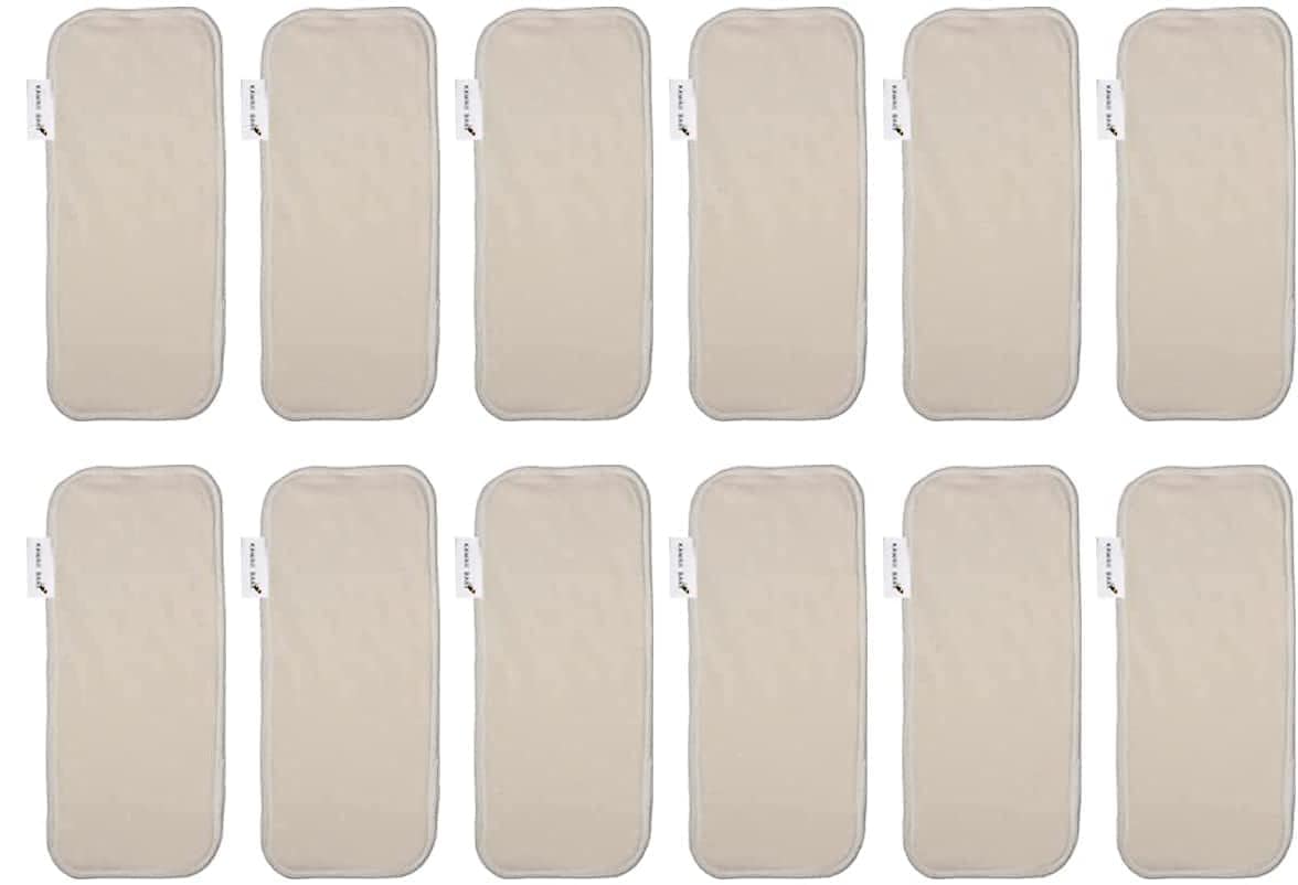 KaWaii Pañal de Tela para Bebé de Talla Única con 5 Capas