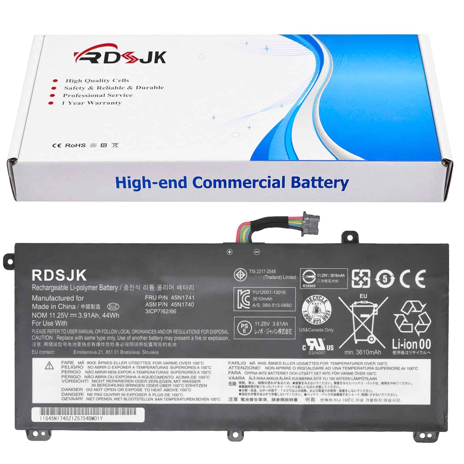 Batería para Laptop RDSJ 45N1740 45N1741 45N1742 45N1743