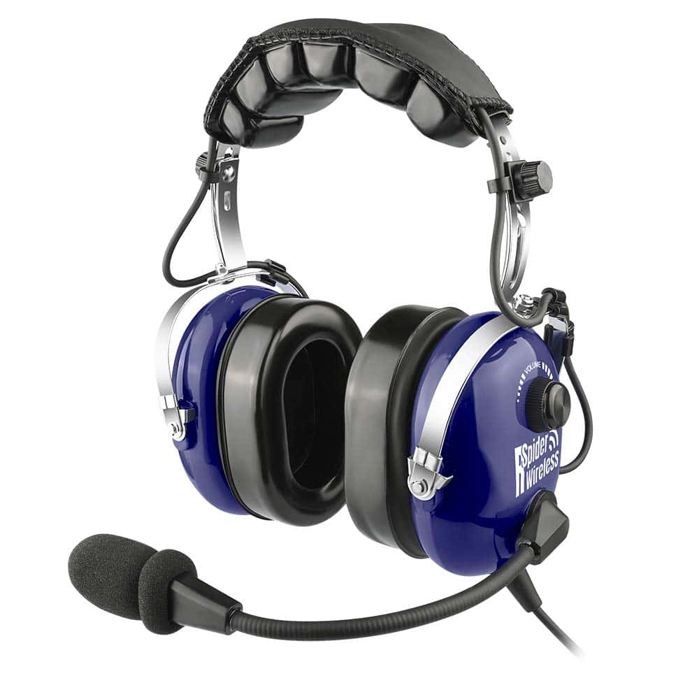 Auriculares de aviación R SPIDER WIRELESS para Aeronaves
