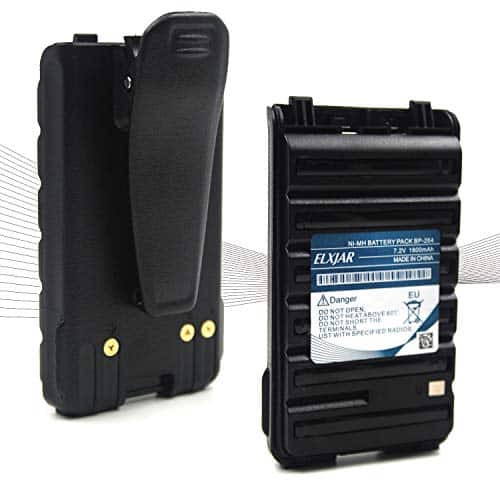 (Paquete de 2) Batería de 7.2V 1800mAh BP-264 Ni-MH para