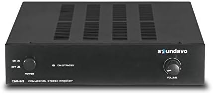 Amplificador Soundavo CSA-60 180W Clase D Compacto -Negro