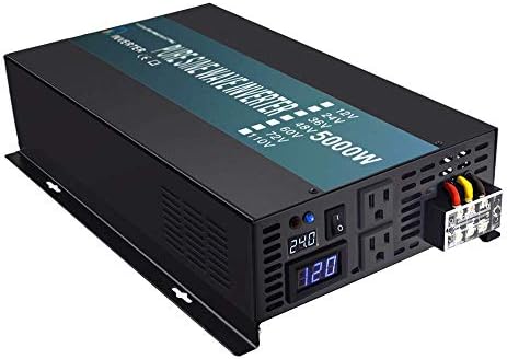 Transformador de Corriente WZRELB 5000W 24v DC a 120V AC