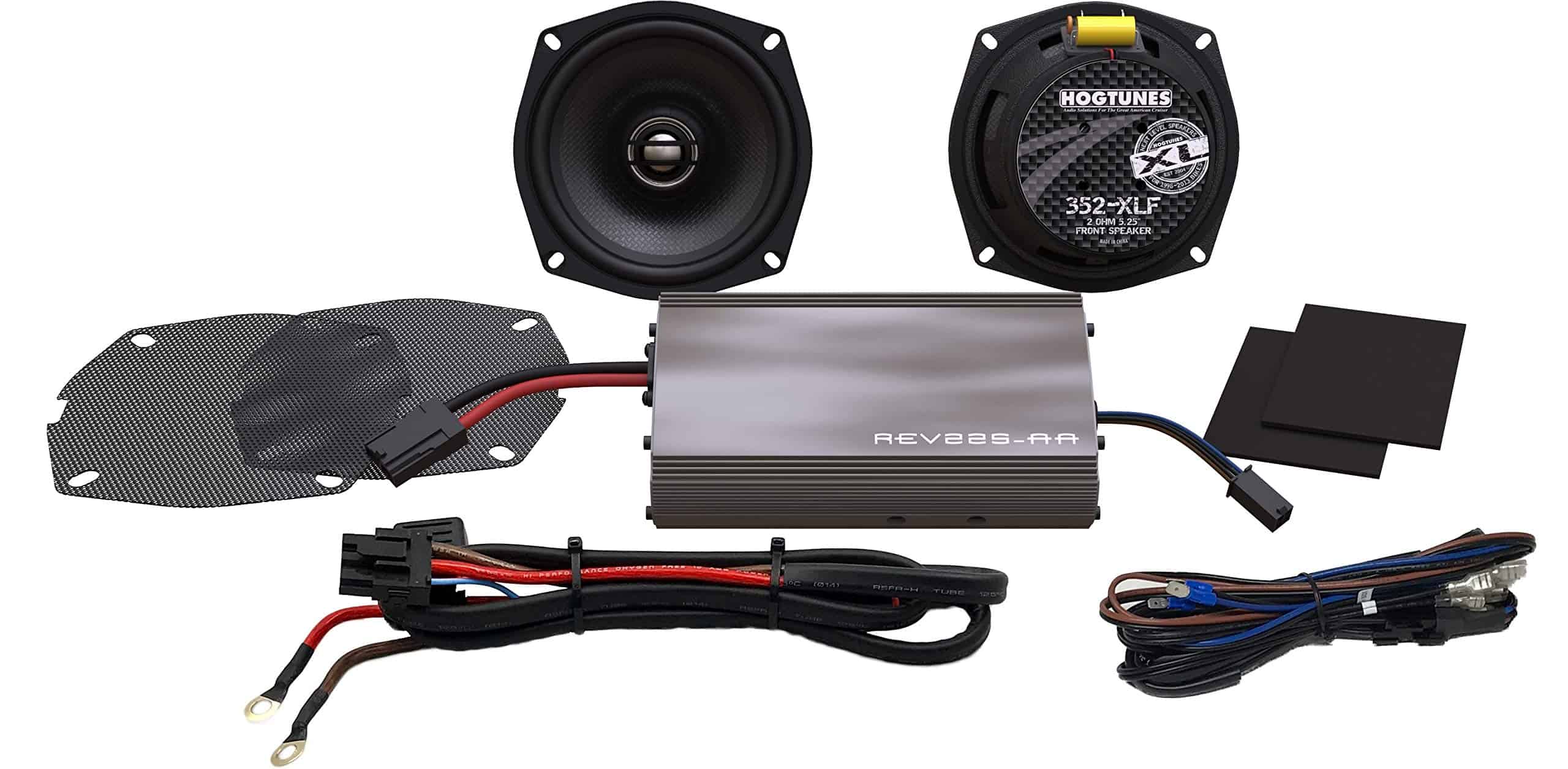 Kit Hogtunes 225 SG KIT-XL con Amplificador de 225 Watts