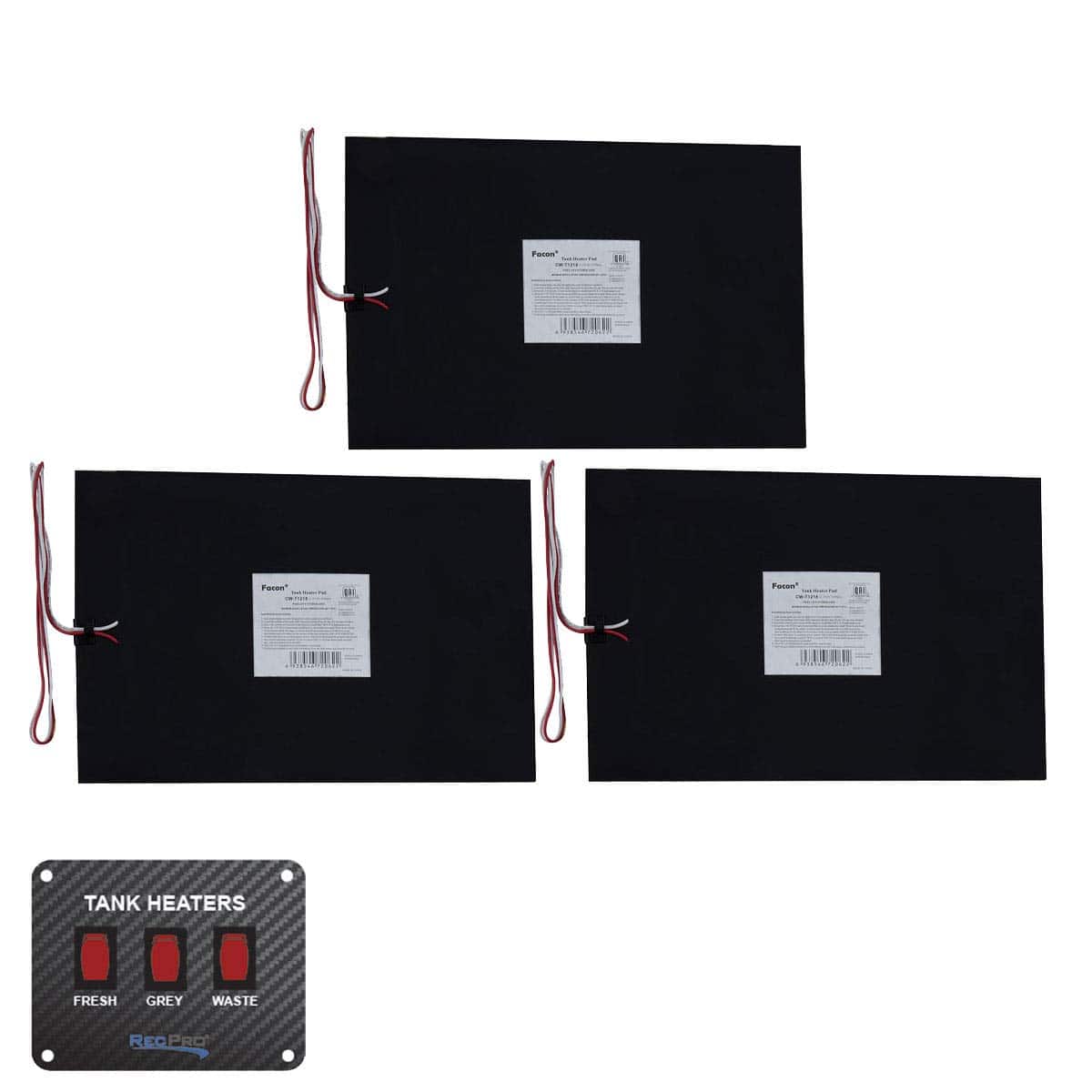 Calentador de Tanque para RV RecPro | 12" x 18" | Agua