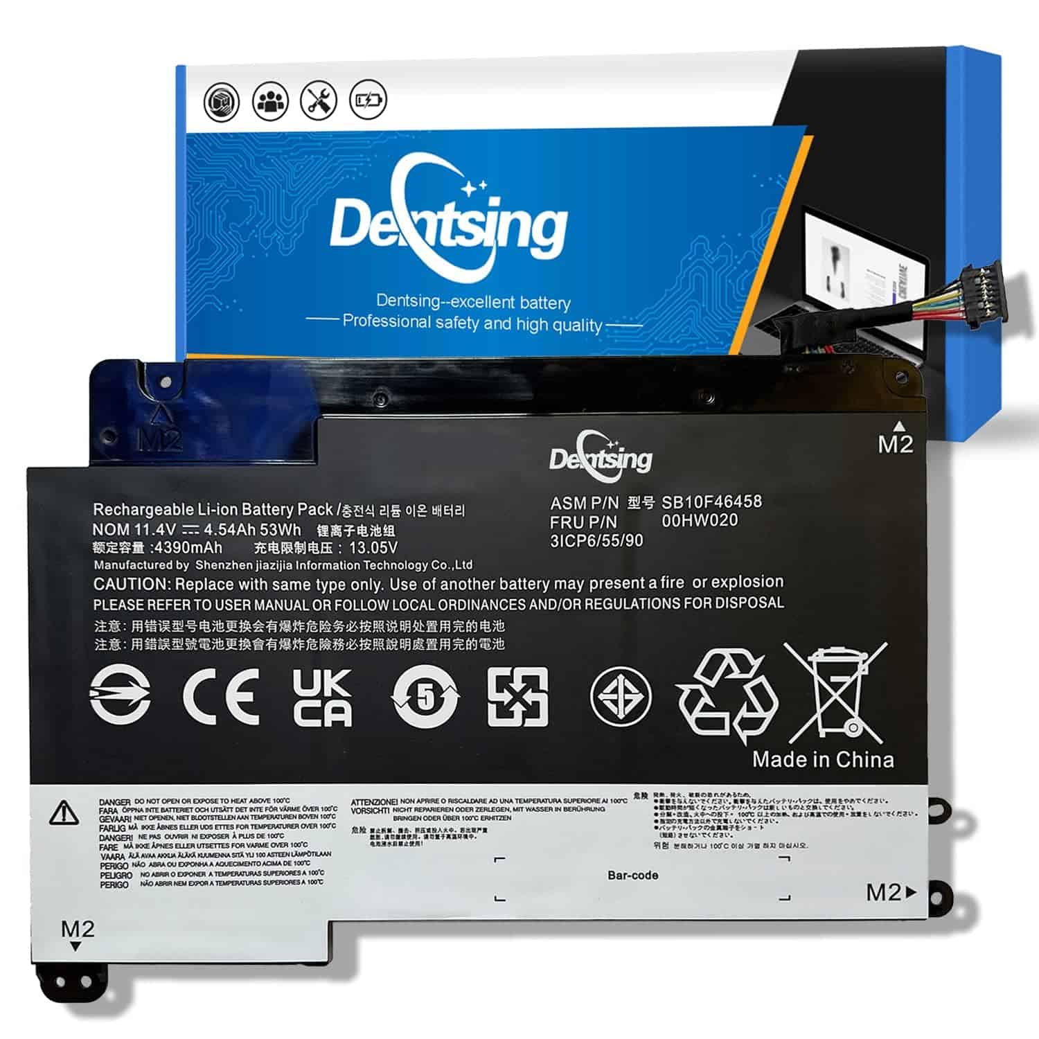 Batería para Laptop Dentsing 00HW020 Reemplazo para Lenovo