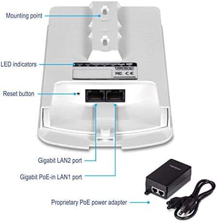 Puntos de Acceso Inalámbrico TRENDnet TEW-840APBO2K -Blanco - Imagen 4