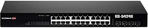 Edimax GS-5424G, Switch Web Smart Gigabit de Largo Alcance