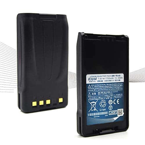 (Paquete de 2) Batería de Li-ion KNB-35L de 7.4V 1700mAh