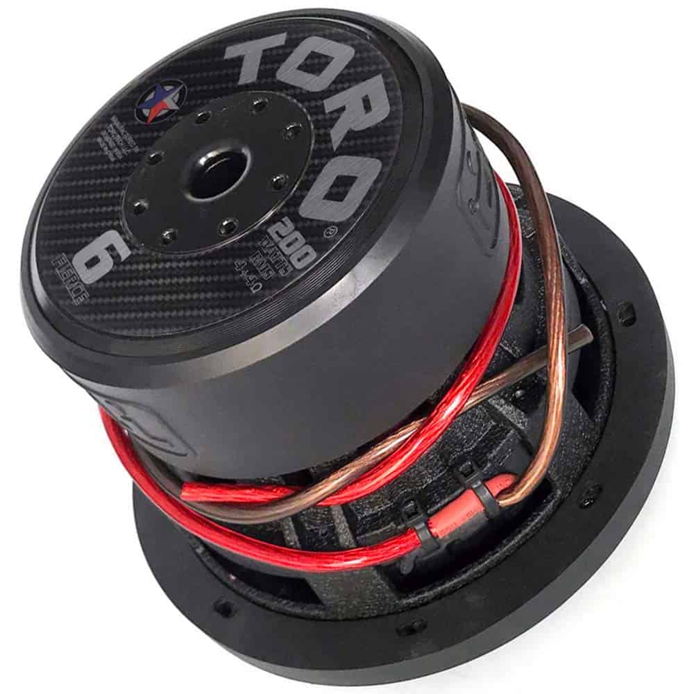 TORO TECH - Fierce 6, Subwoofer de Audio para Automóvil de