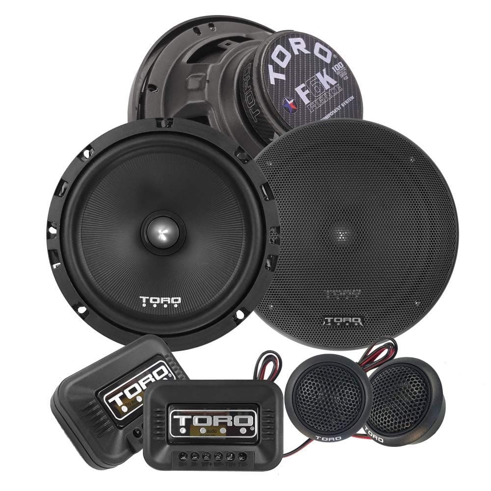 TORO TECH – F6K, Set de Altavoces para Automóvil de 6.5