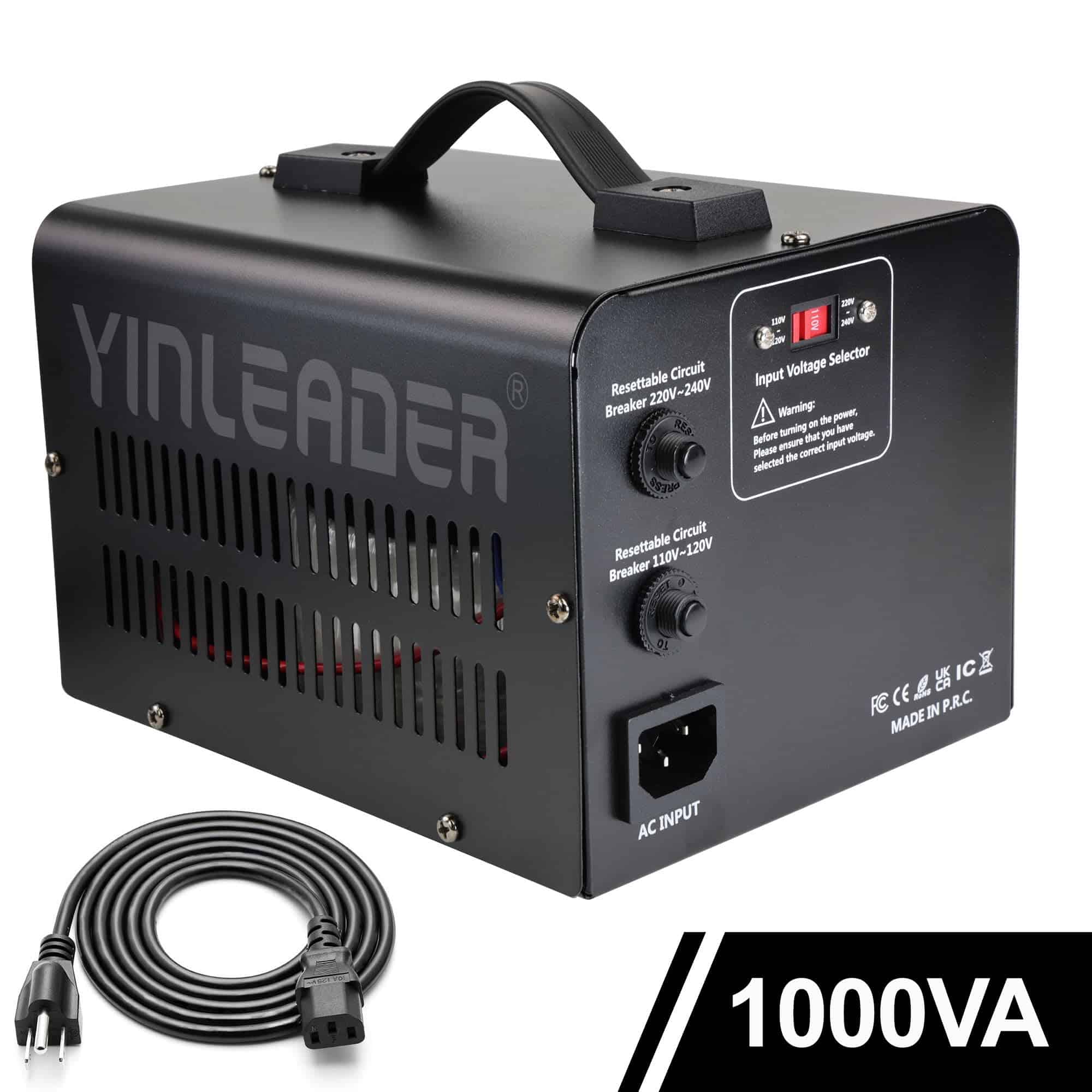 Transformador de Convertidor de Voltaje Yinleader 1000W - Image 7