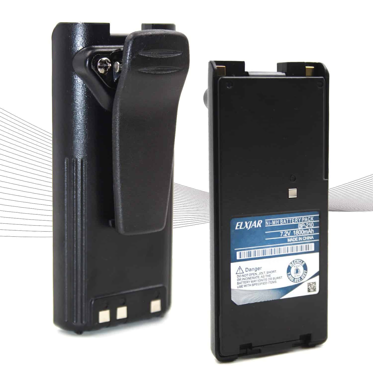 (Paquete de 2) Batería de reemplazo BP-210 de 7.2V 1800mAh