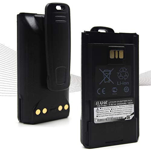 (Paquete de 2) Batería de radio bidireccional de ion de