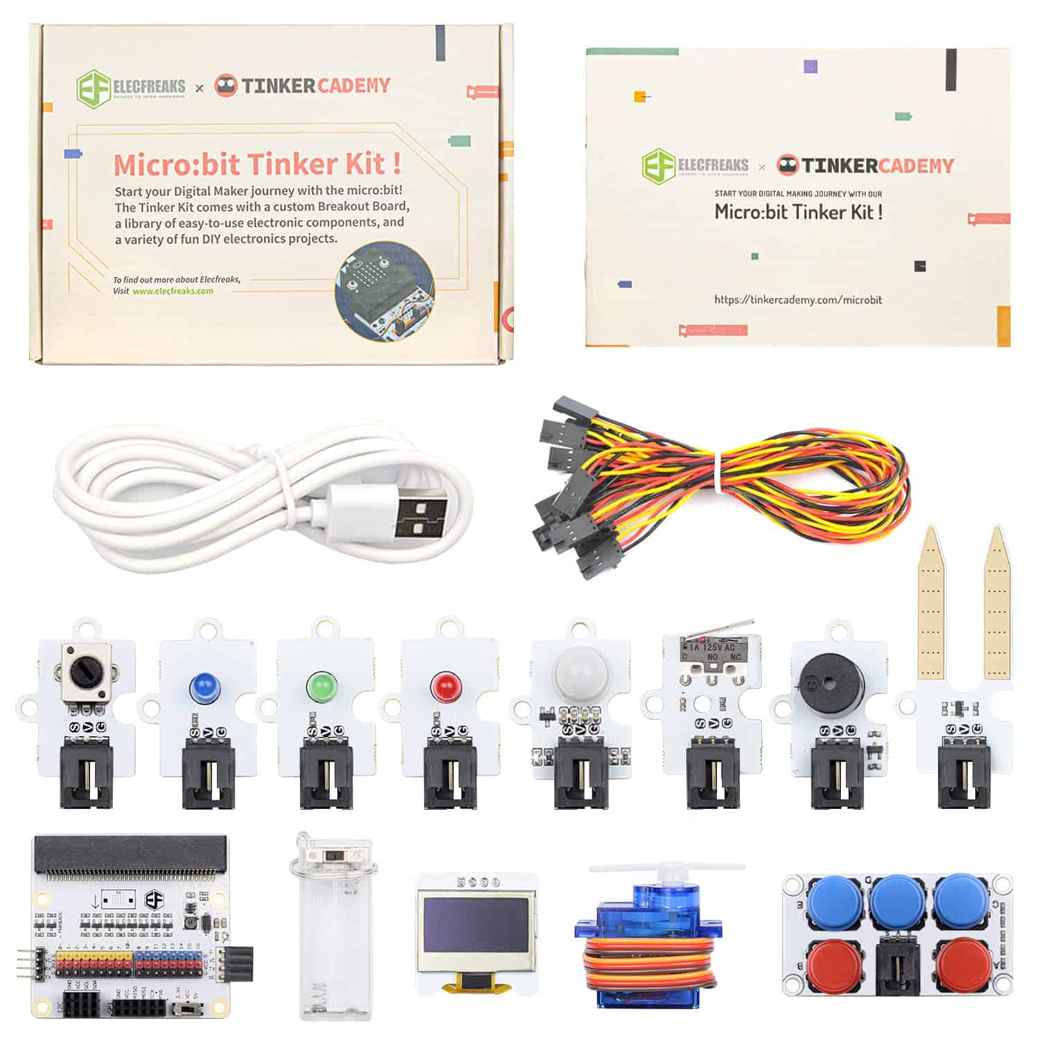Kit de experimentación ELECFREAKS microbit para niños
