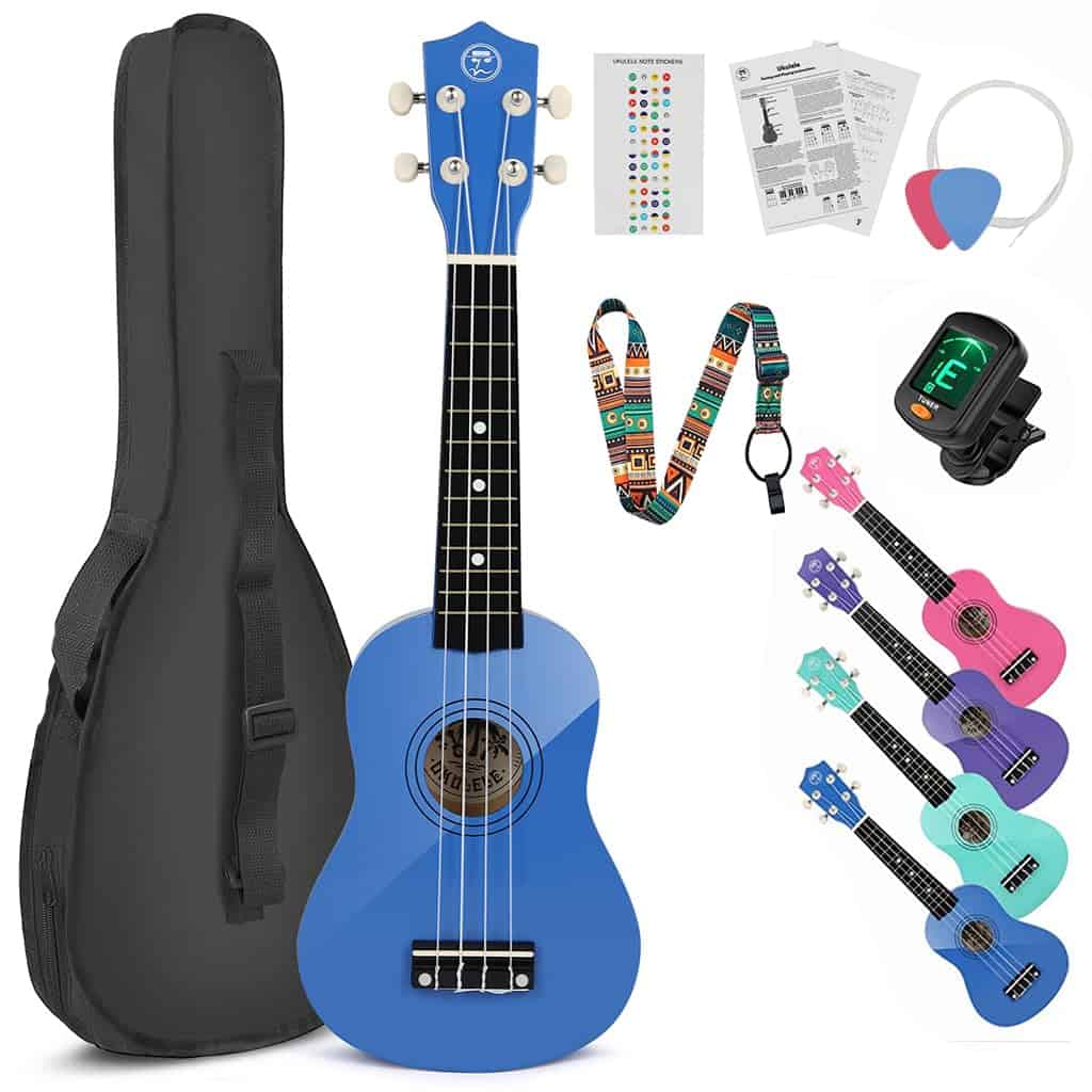 Ukulele Soprano MUSTAR para Niños para Principiantes -