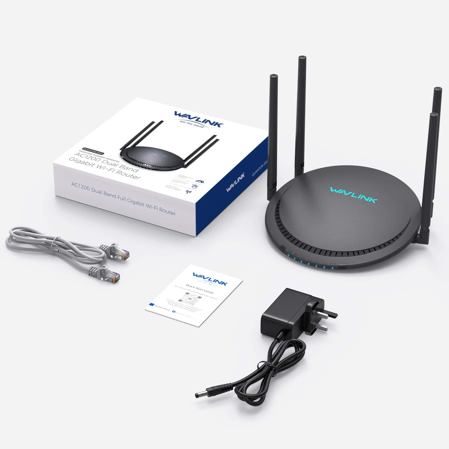 Router WiFi AC1200, WAVLINK Smart Dual Band 5Ghz+2.4Ghz, 4 - Image 9