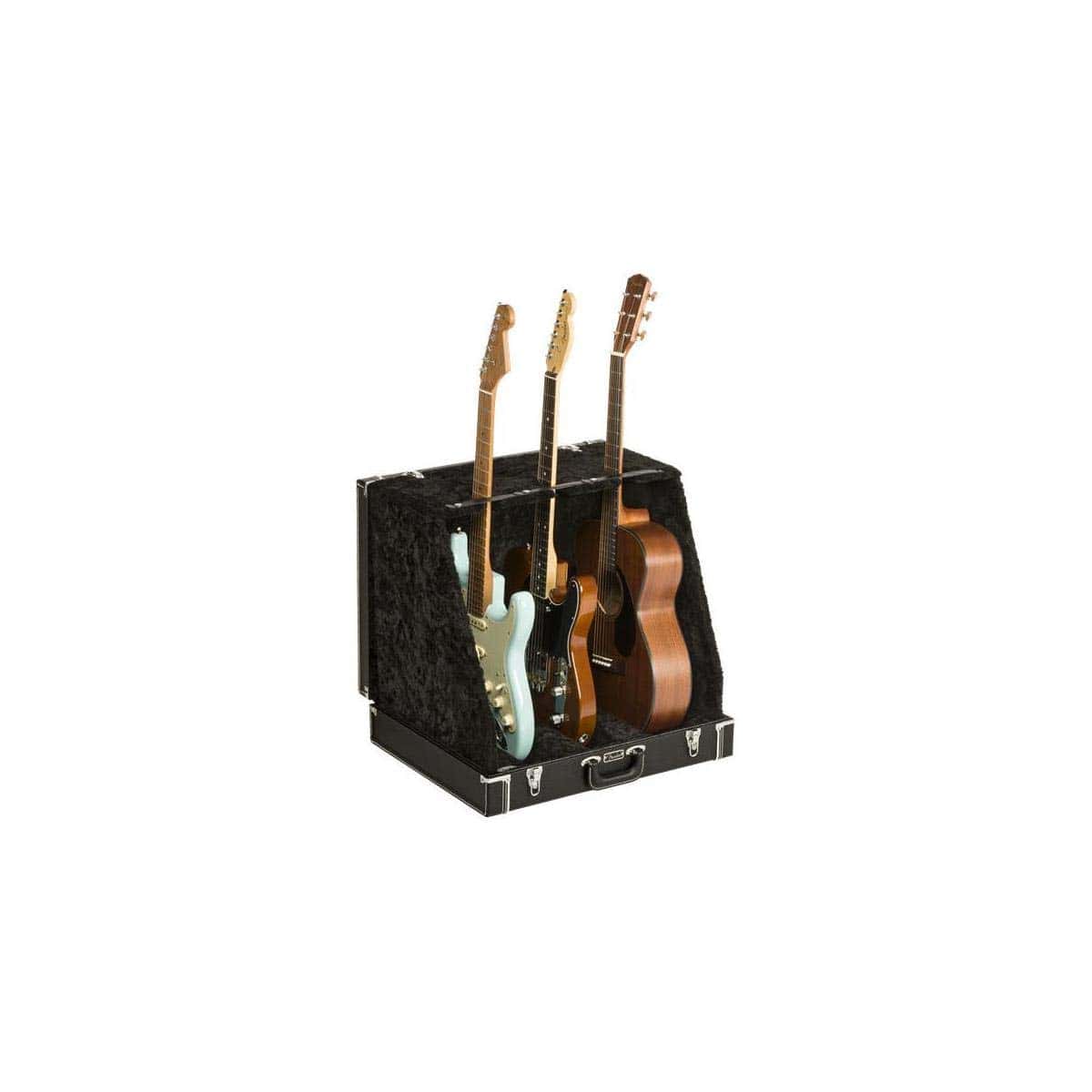Estuche Soporte Fender Classic Series para 3 Guitarras,