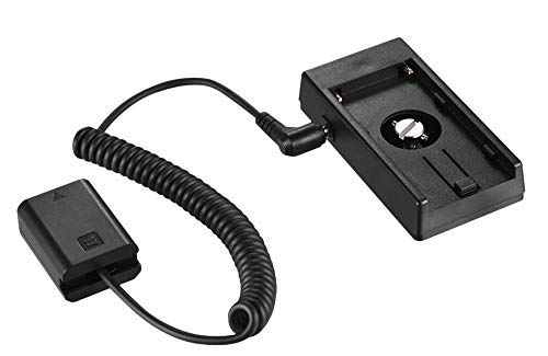 Adaptador de batería de repuesto NP-FW50 a NP-F NP-F970 con