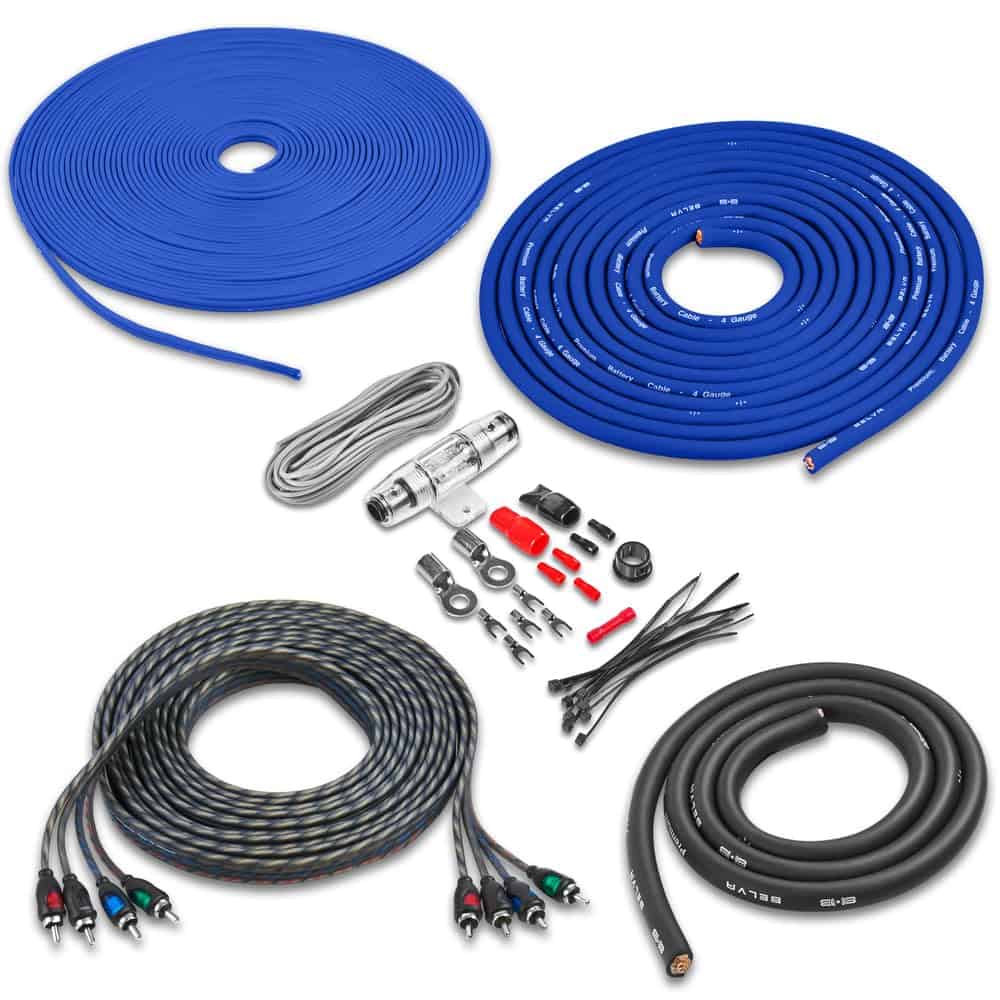 Kit de Cableado Completo para Amplificador Belva True 4