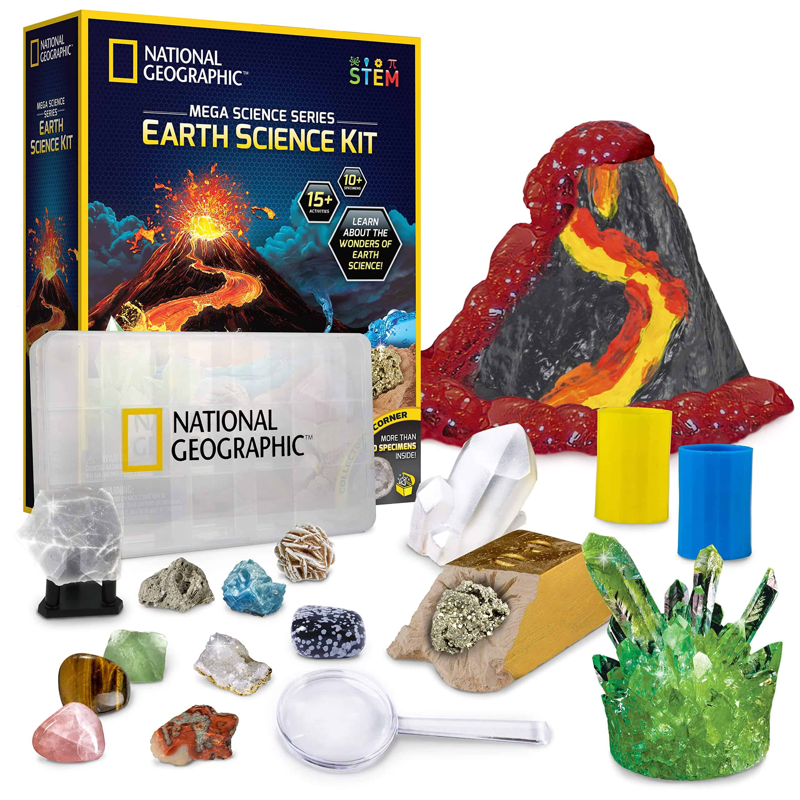 Set Ciencia Terrestre National Geographic 15+ Experimentos