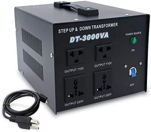 Convertidor De Voltaje LVYUAN DT-3000VA 110-120V A 220-240V