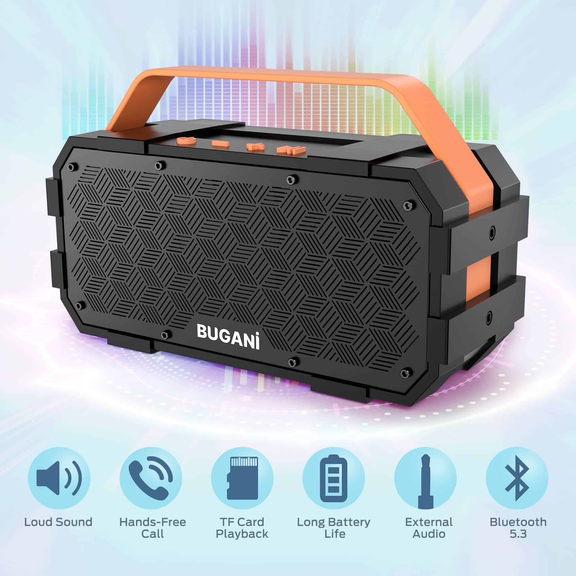 Altavoz Bluetooth BUGANI, Altavoces Bluetooth portátiles - Image 7
