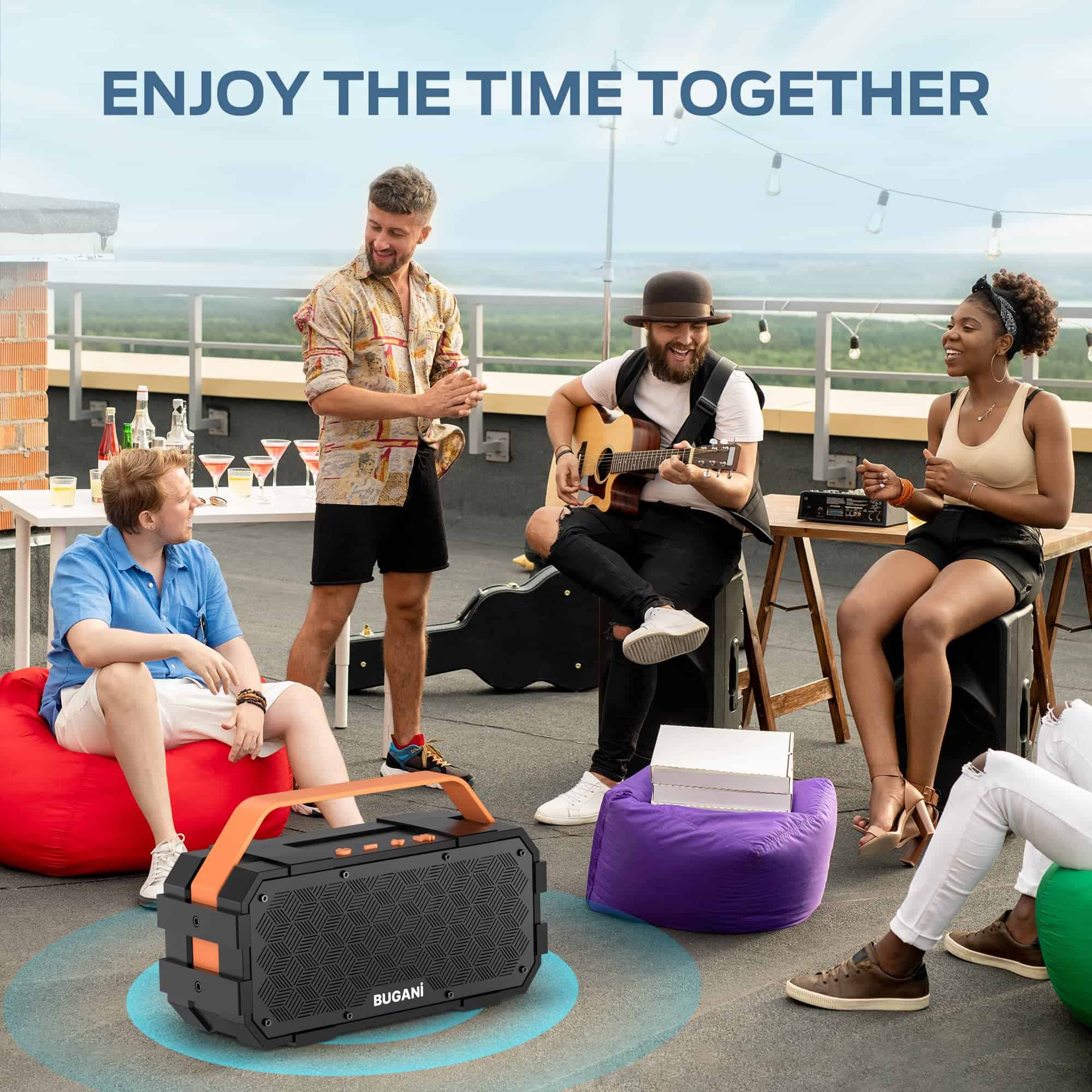 Altavoz Bluetooth BUGANI, Altavoces Bluetooth portátiles - Image 8
