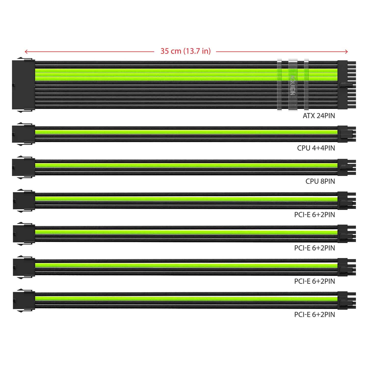 Extensión de Cable con Fundas Tipo/para PSU/ATX 24 1ea, CPU - Image 3