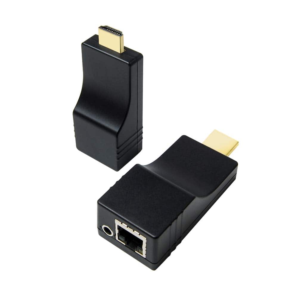 Kit de Extensor HDMI 4K sobre IP, 500ft/150m, Real 4K 30Hz,