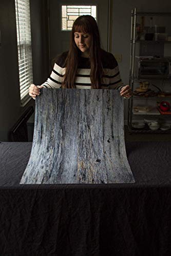 Backdrop de Replicación de Madera Plateada Azul - Imagen 5