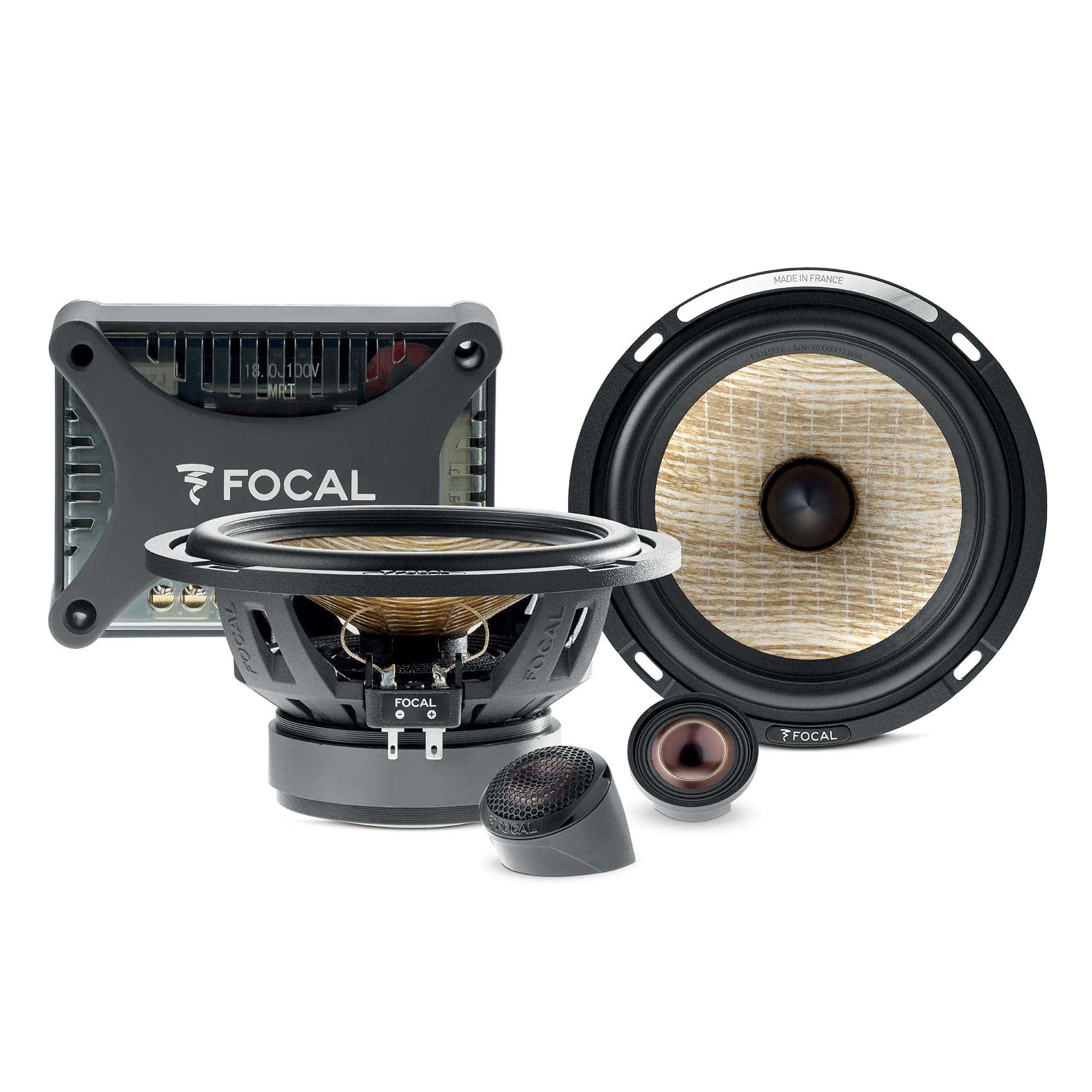 Kit de Componentes Bi-Amplificado Focal PS 165 FXE 6.5"