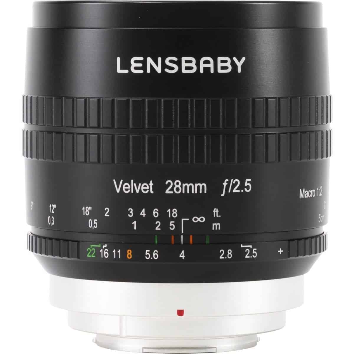 Lensbaby Velvet 28 para Canon RF