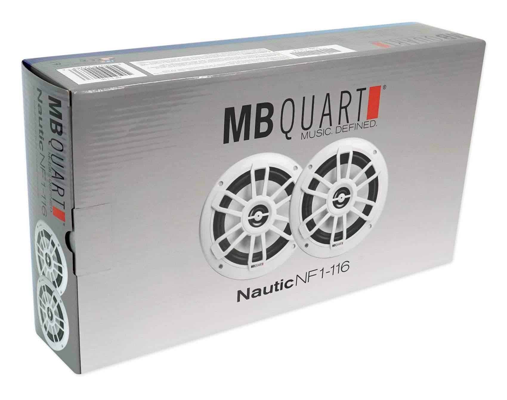 Par de Bocinas Coaxiales MB Quart NF1-116 Nautic Series de - Image 7