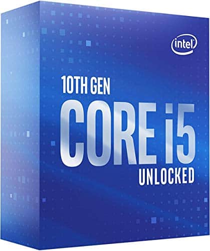 Procesador Intel Core i5-10600K de 6 núcleos 125W LGA1200