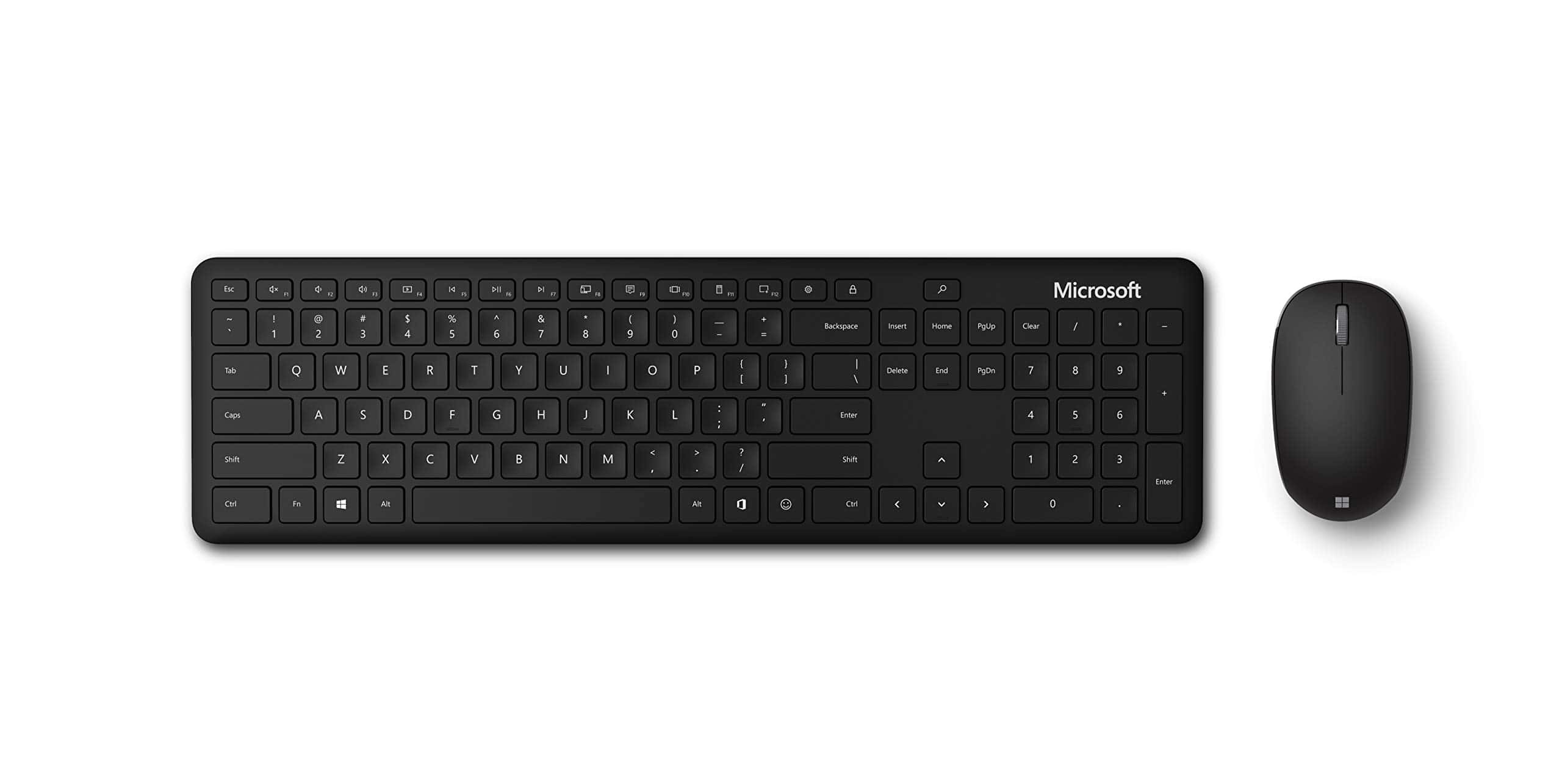 Nuevo Kit de Teclado y Mouse Bluetooth Microsoft - Negro
