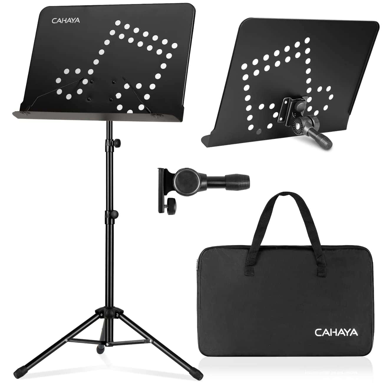 CAHAYA Soporte de Partituras Portátil: Soporte de