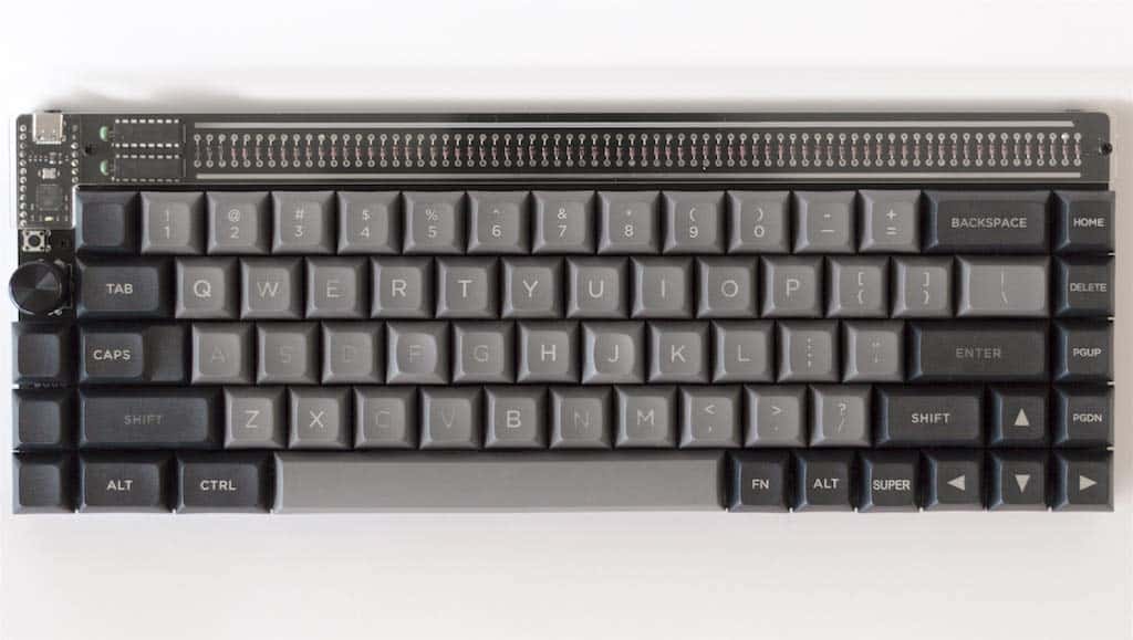 Kit de teclado mecánico programable QMK de 72 teclas